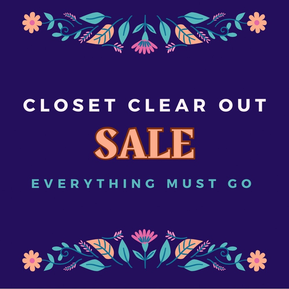 03/31 Closet Clear Out Sale - ♥️ This Poshshow